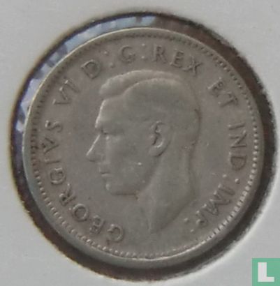 Kanada 10 Cent 1945 - Bild 2