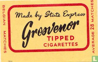 Grosvenor tipped cigarettes - Image 1