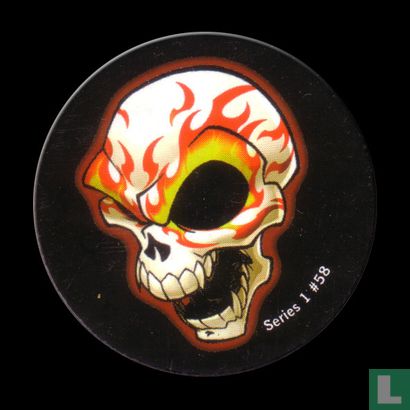Flame skull - Image 1