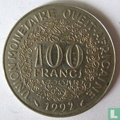 West African States 100 francs 1992 - Image 1