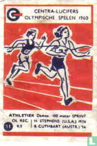 atletiek - dames 100 mtr
