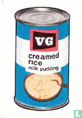 VG creamed rice