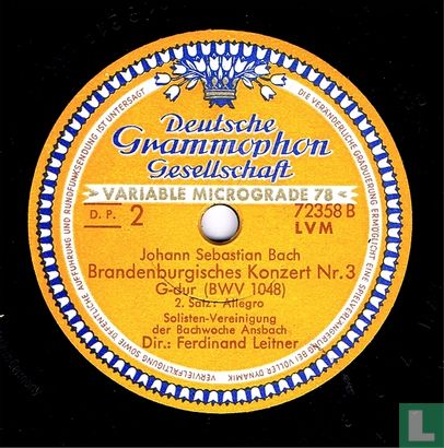 Brandenburgisches Konzert Nr. 3 G-dur (BWV 1048) - Image 2