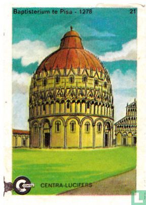 Baptisterium te Pisa - 1278