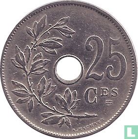 Belgien 25 Centime 1926 (FRA - 1926/3) - Bild 2
