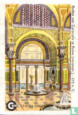 Baden van Caracalla te Rome (reconstr.) - 215 n. C.
