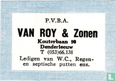P.V.B.A. Van Roy & Zonen