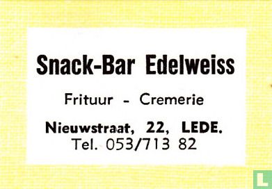 Snack-Bar Edelweiss