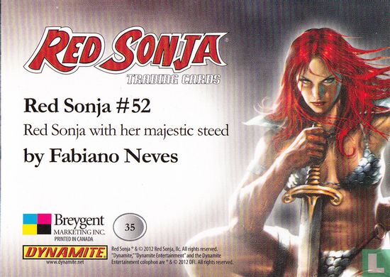 Red Sonja with her majestic steed - Bild 2