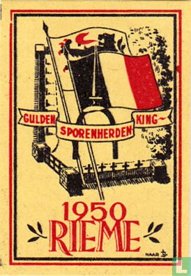 Gulden Sporenherdenking 1950 Rieme - Bild 1