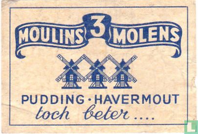 Moulins 3 Molens Pudding Havermout