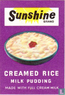 Sunshine creamed rice