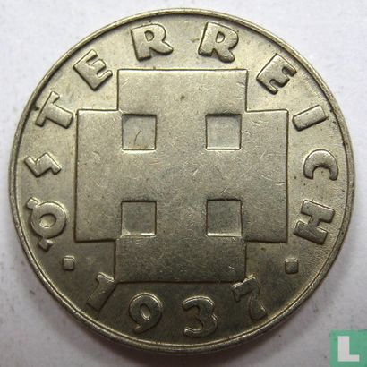 Oostenrijk 5 groschen 1937 - Afbeelding 1