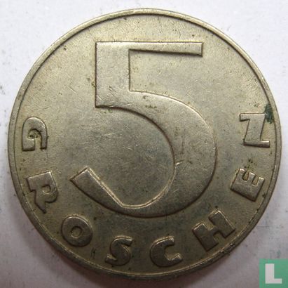 Autriche 5 groschen 1937 - Image 2