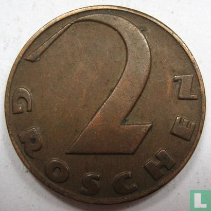 Oostenrijk 2 groschen 1938 - Afbeelding 2