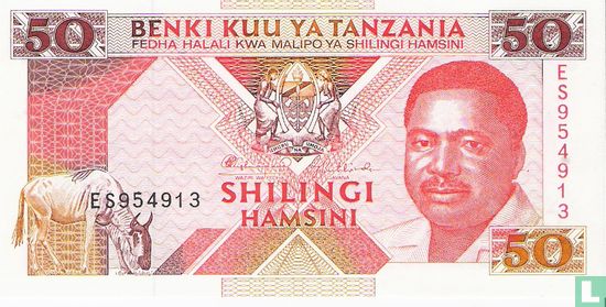 Tanzania 50 Shilingi - Afbeelding 1