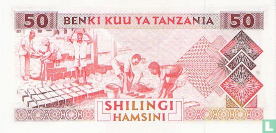 Tanzania 50 Shilingi - Afbeelding 2