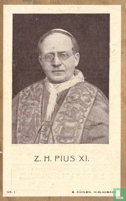 Z.H. Pius XI - Bild 1