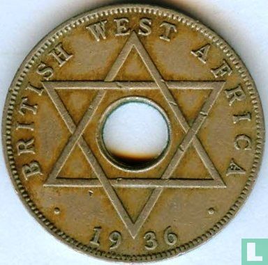 Afrique de l'Ouest britannique ½ penny 1936 (sans marque d'atelier - type 2) - Image 1