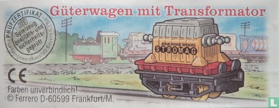 Güterwagen mit Transformator - Bild 1