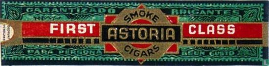 Smoke Astoria Cigars - Garantizado First Para Persona - Brigantes Class Buen Gusto  