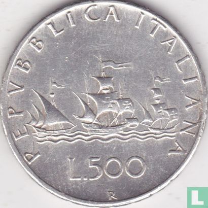 Italy 500 lire 1960 - Image 1