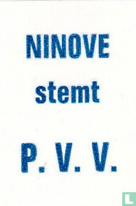Ninove stemt P.V.V.