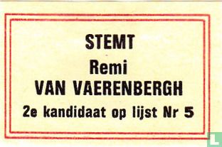 Stemt Remi Van Vaerenbergh