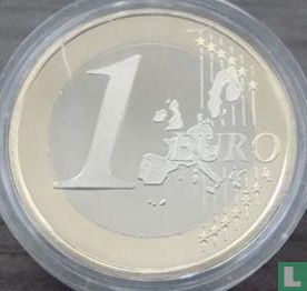 Nederland 1 euro 2000 (PROOF) - Afbeelding 2