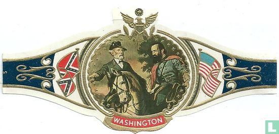 Generaal Lee en Jackson te paard - Image 1