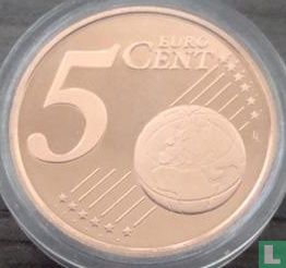 Nederland 5 cent 2000 (PROOF - type 2) - Afbeelding 2