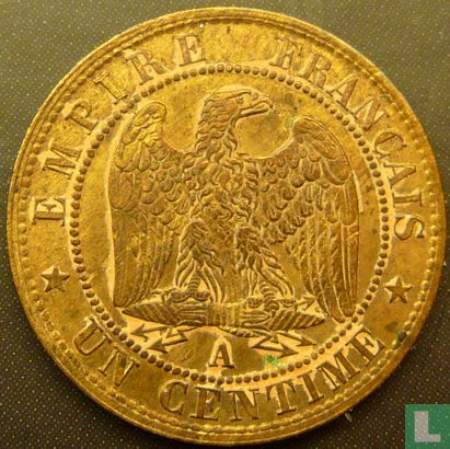 France 1 centime 1853 (A) - Image 2