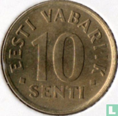 Estonia 10 senti 1991 - Image 2