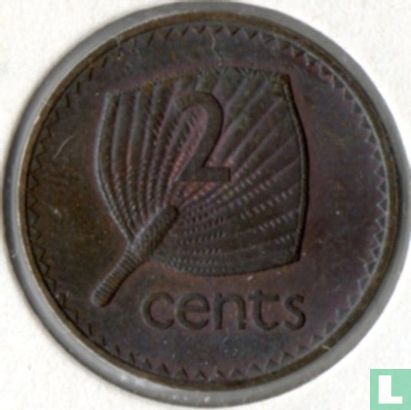 Fiji 2 cents 1976 - Image 2
