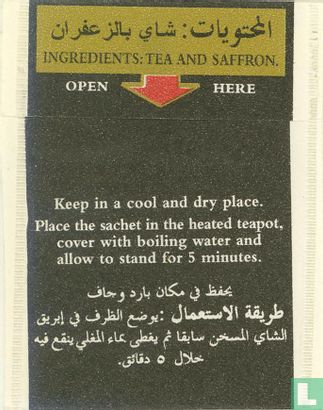 Saffron Tea - Afbeelding 2