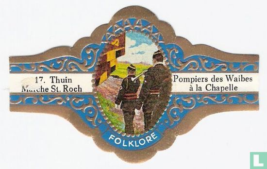 Thuin Marche St. Roch - Pompiers de Waibes à la Chapelle - Afbeelding 1