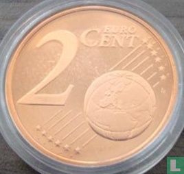 Netherlands 2 cent 2000 (PROOF) - Image 2
