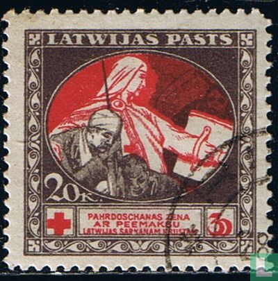 Rode Kruis [groene achterkant] - Afbeelding 1