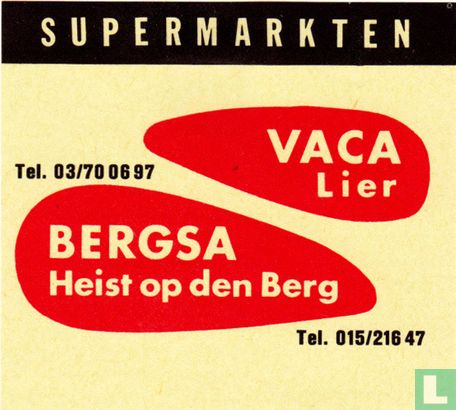 Supermarkten VACA Bergsa