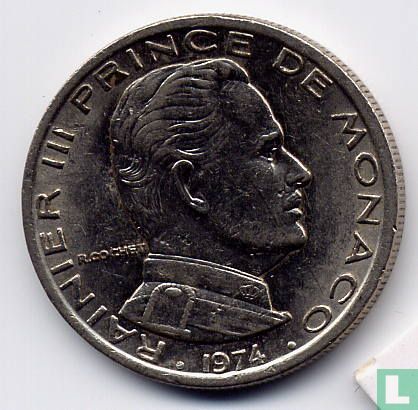 Monaco 1 franc 1974 - Image 1