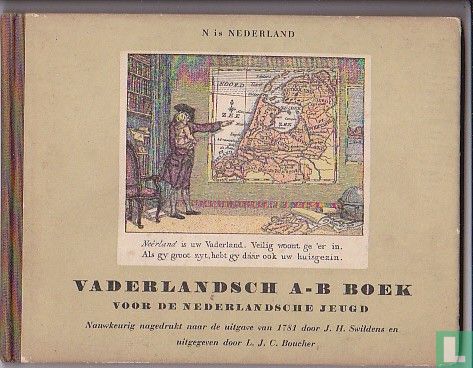 Vaderlandsch A-B boek voor de Nederlandsche jeugd   - Image 1