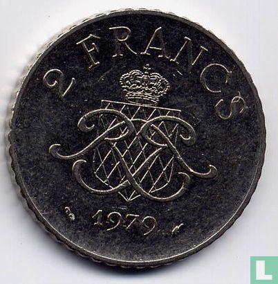 Monaco 2 francs 1979 - Afbeelding 1