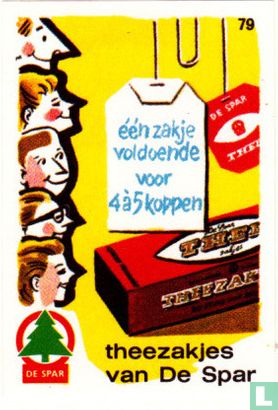 theezakjes van De Spar
