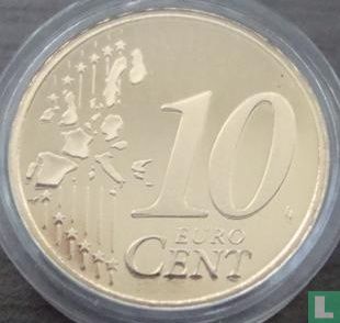Netherlands 10 cent 2000 (PROOF - type 2) - Image 2