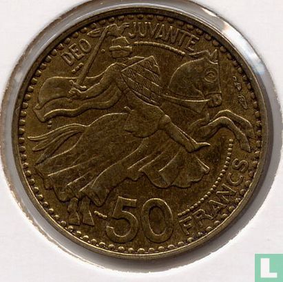 Monaco 50 Franc 1950 - Bild 2