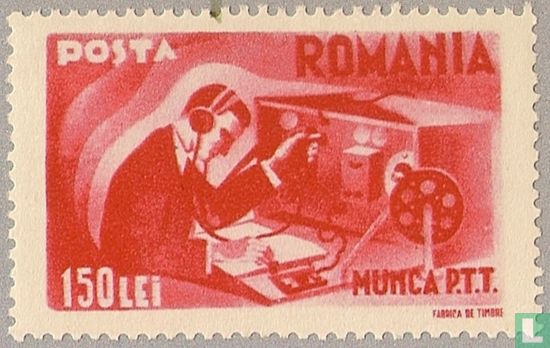 Postwesen - Telegrafist