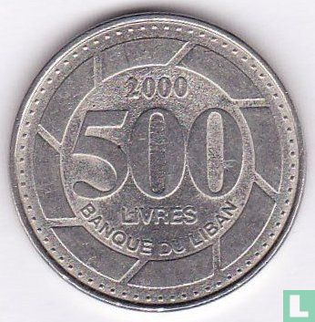 Lebanon 500 livres 2000 - Image 1