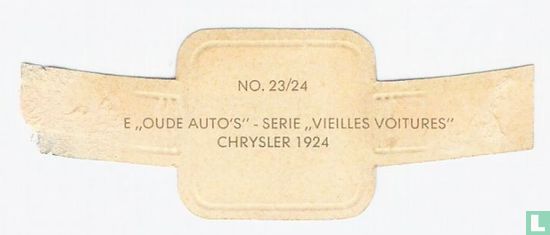 Chrysler  1924 - Image 2