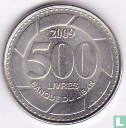 Libanon 500 livres 2009 - Afbeelding 1