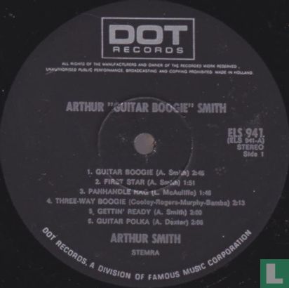 Arthur Guitar Boogie Smith - Image 3
